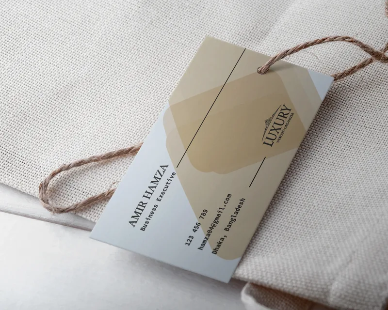 Geometric Pattern Business Card